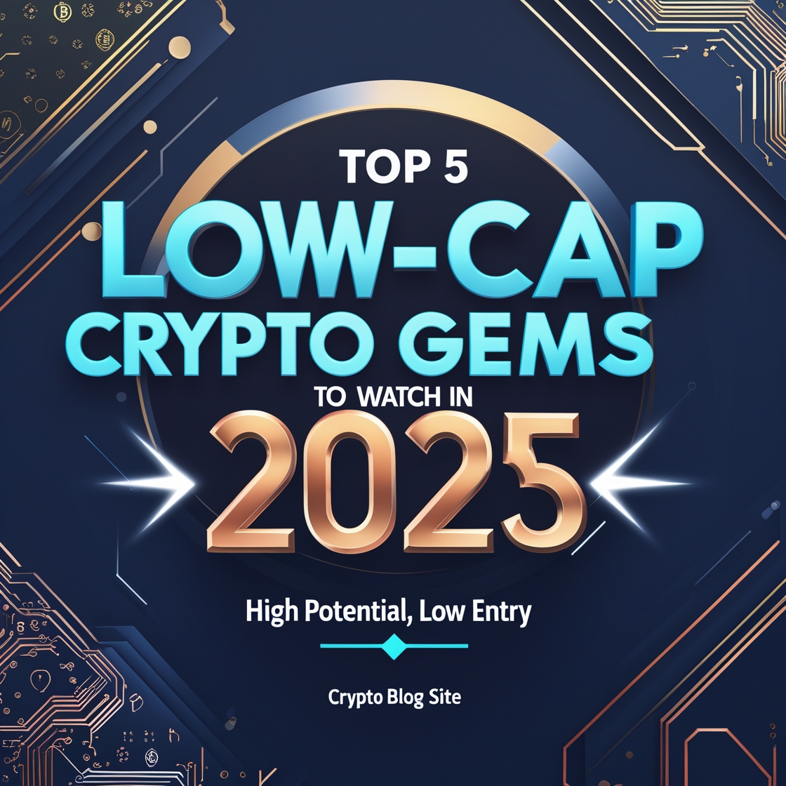 Top 5 Low-Cap Crypto Gems to Watch in 2025: High Potential, Low Entry