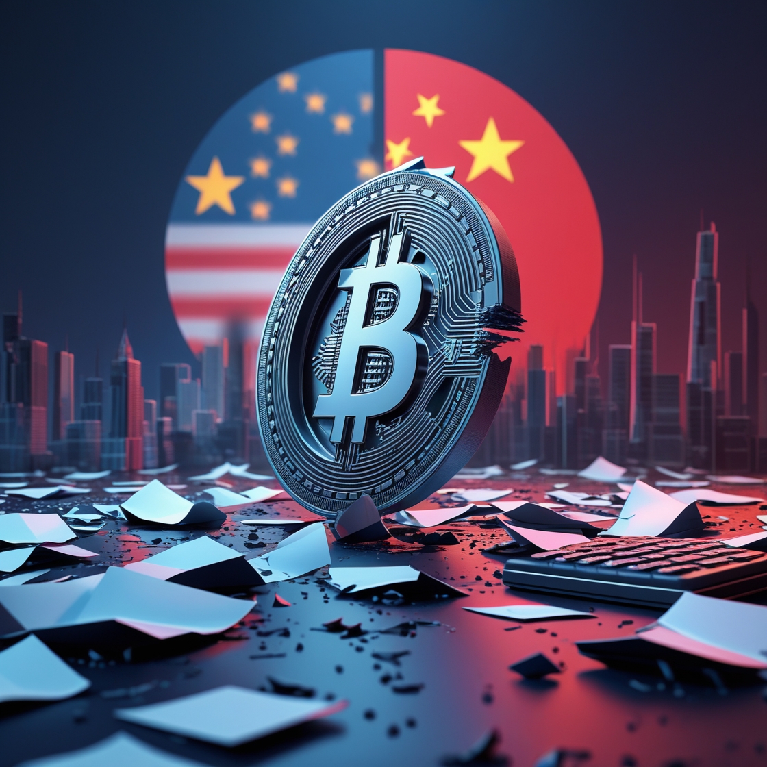 How the US-China Tax War Could Shake the Crypto Market in 2025