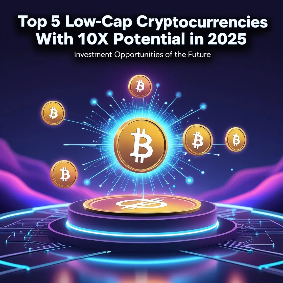 Top 5 Low-Cap Cryptocurrencies With 10x Potential in 2025